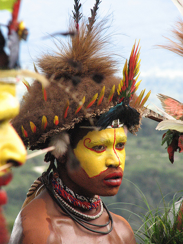 New Guinea Face Paint