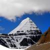 Pilgrims journey at Kailash mountains