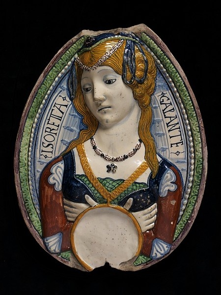 Mirror frame -1490-1510 - Montelupo, Italy