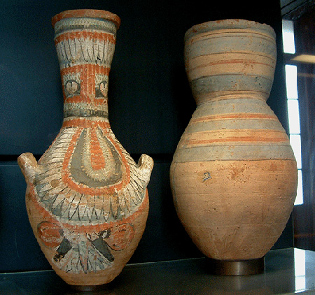Egyptian Pottery , Louvre, Paris
