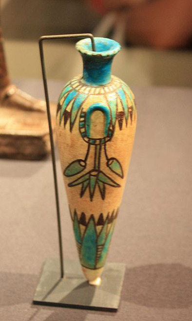 Perfume Vase Egypt,-New Kingdom, late Dynasty 18, ca. 1350-1309 BC