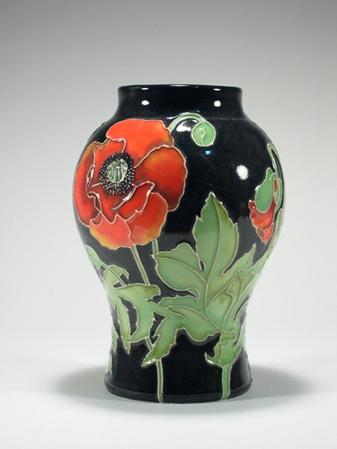 Moorcroft poppy series