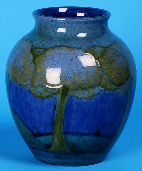Moorcroft Moonlight Blue vase