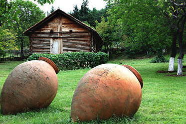 Georgian Kvevri wine pots