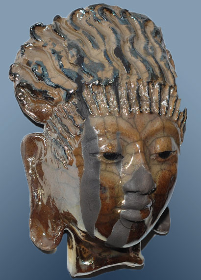 Wall Art Buddha Head