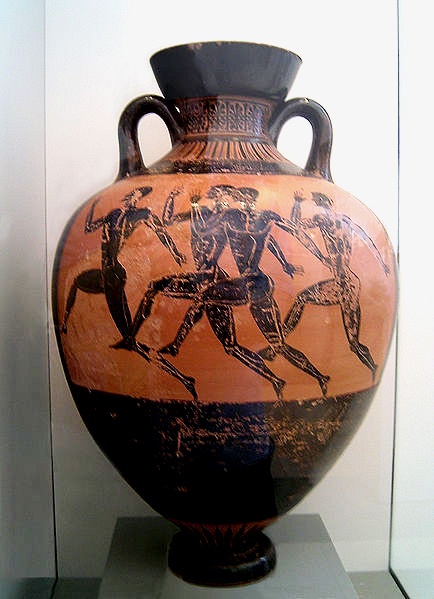 Greek Pottery Olympic Runners