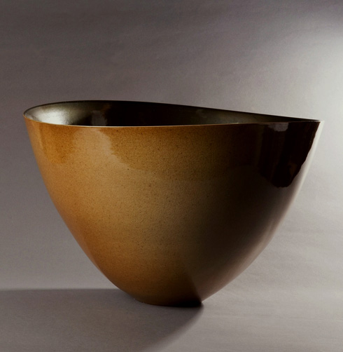 deep black shino bowl by Phil Elson
