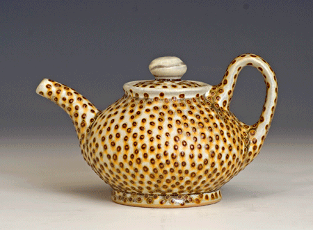 Samantha Henneke spotty teapot