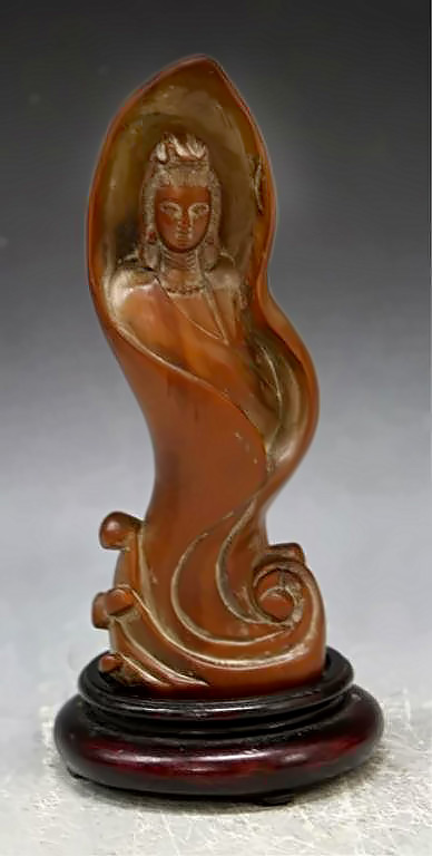 Chinese-Carved-KuanYin-388x768 Chinese Carved Kuan Yin