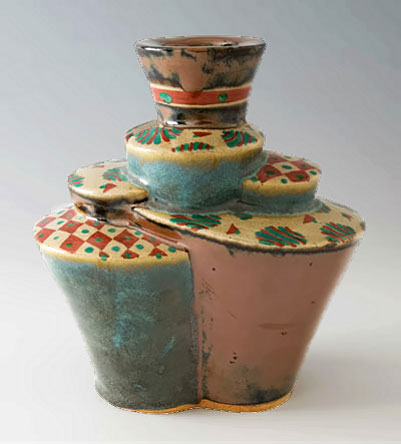 hamada-tomoo-pottery-401x444 japanese-sculptural-vase-tomoo-hamada