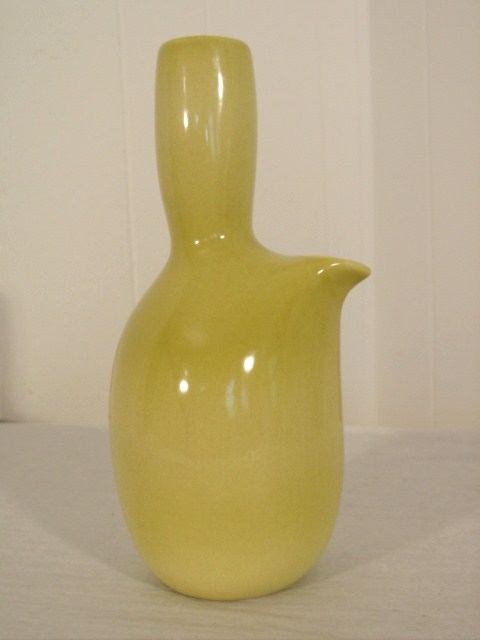 Russell Wright mustard colour Carafe modernist style