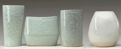 Four vases - Russel Wright
