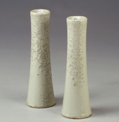 Russel Wright Ceramic candle holders