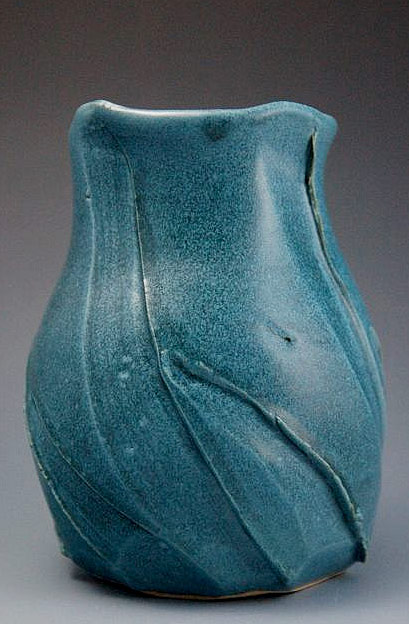 "Blue-altered-vase-Laurie-Erdman"