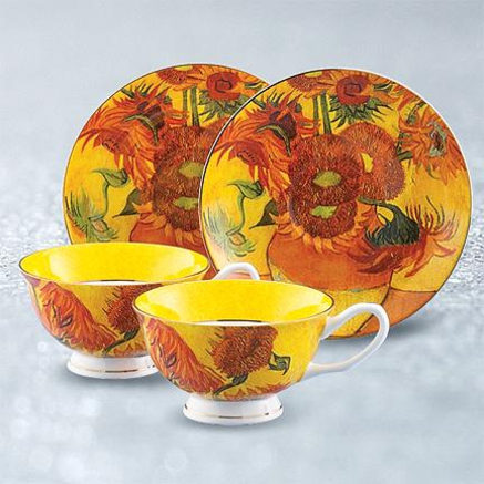 Rob McIntoshMcIntosh® 'Sunflowers' Fine Bone China Cup and Saucer Set