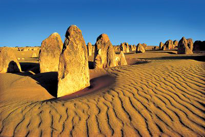 Pinnacles Australia - fascinating rock formations