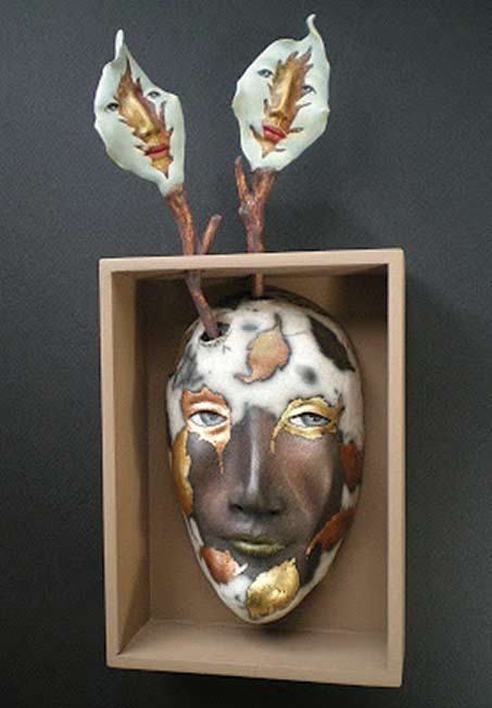 Peggy-Bjerkan ceramic mask