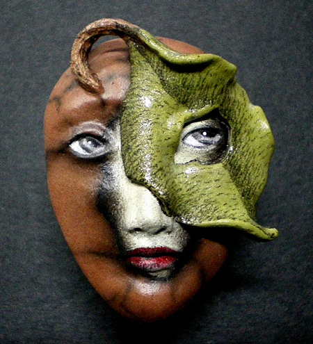 Ceramic masks - Peggy Bjerkan