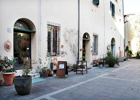 Mirta Morigi Bottega Shop and Studio in Faenza