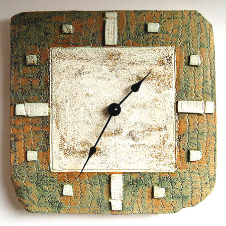  ILEA ceramics electric wall clock