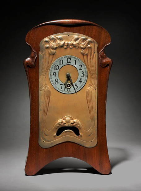 Art Nouveau Clock,-1901