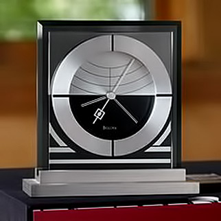 Frank Lloyd Wright (Art-Deco)-Guggenheim-Table-Clock