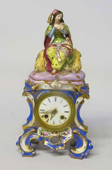 French Rococo Revival clock