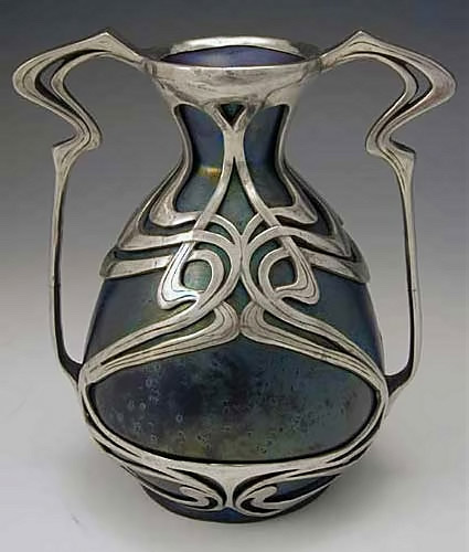 Zsolnay Art Nouveau vase
