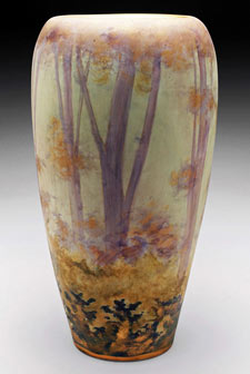 Amphora vase, designed by Nikolaus Kannh user, titled Allegory of Germany