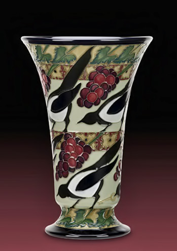 Moorcroft vase - Eventide Collection