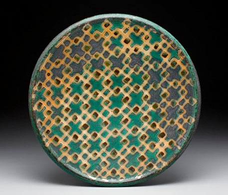 Stoneware plate Peter Karner