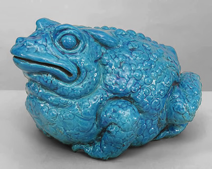 19th C. French Terracotta Toad
