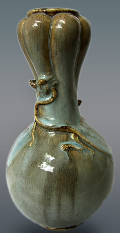 Chinese celadon porcelain vase