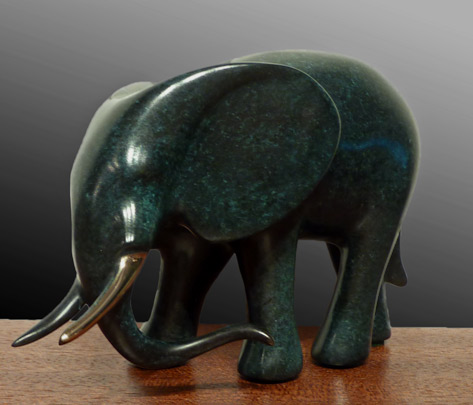 Elephant Calf Loet-Vanderveen-was-born-in-Rotterdam,-Holland