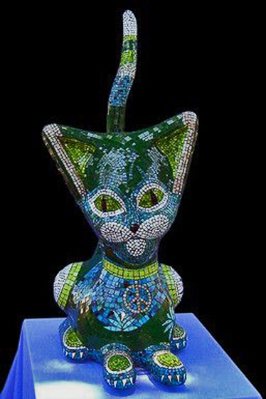 Julie-Lucus-Tao-of-Kitty-sculptural-mosaic