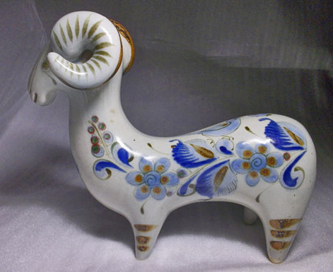 Ken-Edwards-El-Palomar-Mexican-Hand-Painted-Folk-Art-Sheep-Ram-Goat-Cabra-Carnero-Sculpture-rubbedeffect-etsy