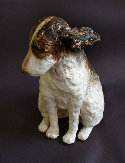 Lesley Martin ceramic dog