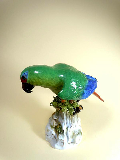Meissen parrot 1881