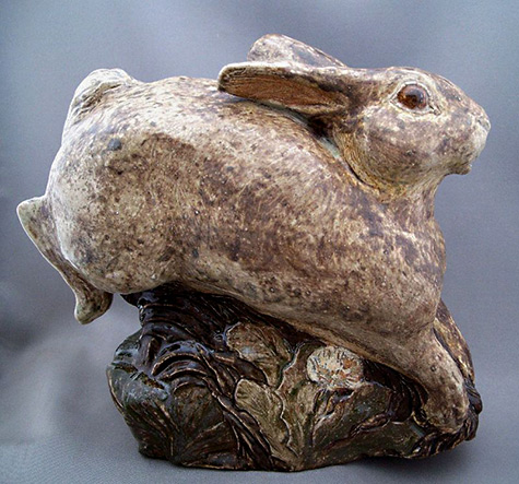 Morris Pottery bunny