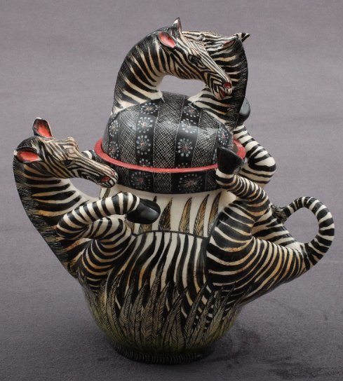 Ardmore Ceramic Art zebras