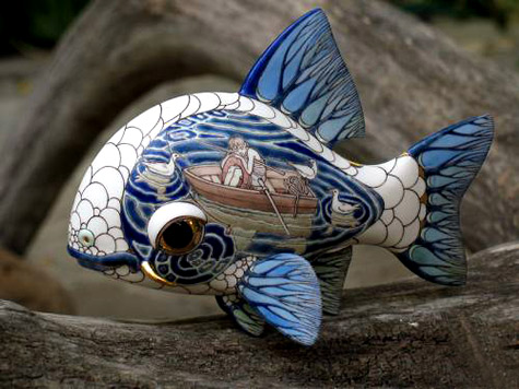 Porcelain Fish Anya Stasenko and Slava Leontyev, Ukraine
