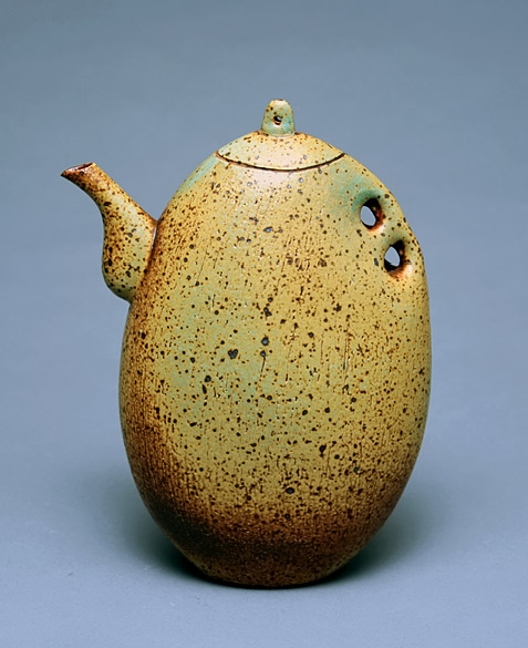 Tall contemporary teapot by Hsin-Chuen-Lin