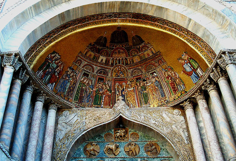 St. Mark's Basilica Mosaic - Venice, Italy