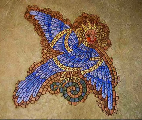 Russian Tvoryuki Mosaic art