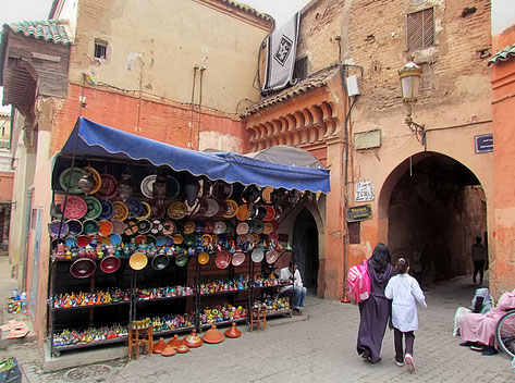 Morocco Pottery Bazzar