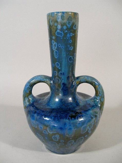 Pierrefonds French Double Handled Vase