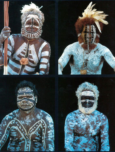 aboriginal face painting