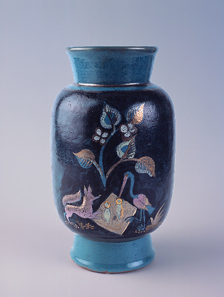 French Pottery Vase
