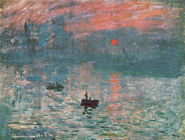 Claude Monet Impression: soleil levant 