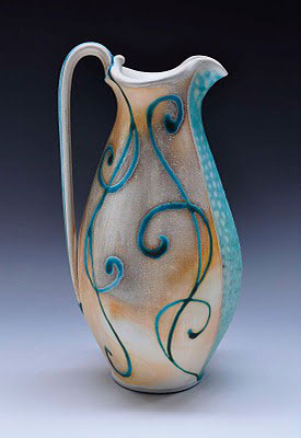 Julia Galloway elegant ceramic Jug